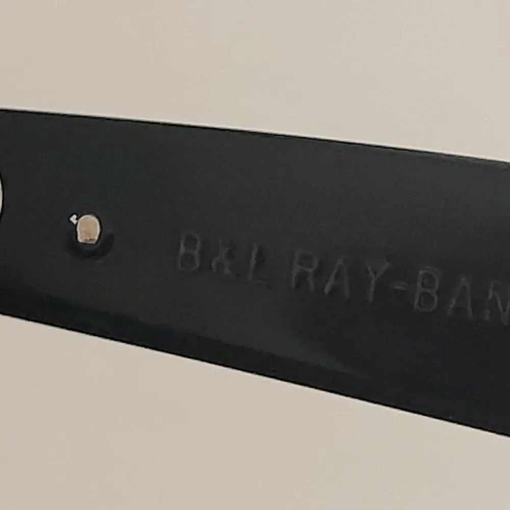 Vintage Ray Ban Wayfarer II Sunglasses Frames Only Black B&L 5022 Made In USA